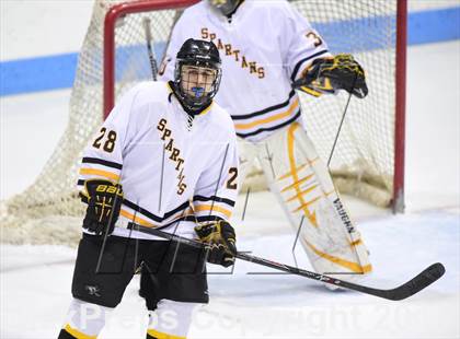 Thumbnail 2 in Daniel Hand vs. Amity Regional (CIAC DII Final) photogallery.