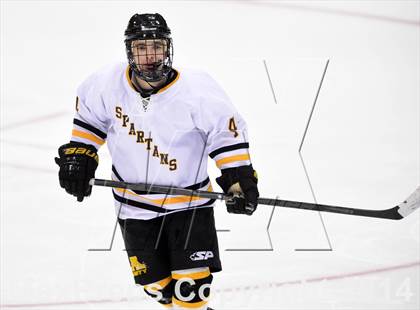 Thumbnail 3 in Daniel Hand vs. Amity Regional (CIAC DII Final) photogallery.
