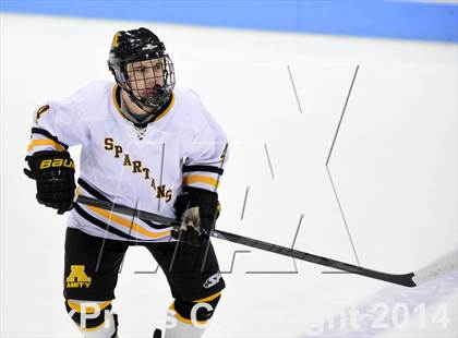 Thumbnail 3 in Daniel Hand vs. Amity Regional (CIAC DII Final) photogallery.
