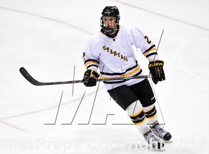Thumbnail 3 in Daniel Hand vs. Amity Regional (CIAC DII Final) photogallery.