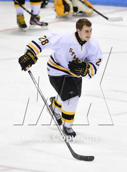 Thumbnail 2 in Daniel Hand vs. Amity Regional (CIAC DII Final) photogallery.