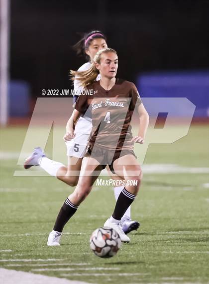 Thumbnail 2 in Leland @ Saint Francis (CIFCCS Open Division Quarterfinals) photogallery.