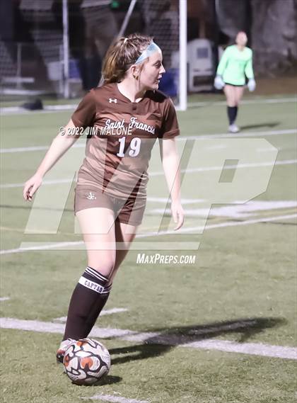 Thumbnail 3 in Leland @ Saint Francis (CIFCCS Open Division Quarterfinals) photogallery.