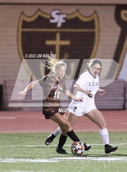 Thumbnail 3 in Leland @ Saint Francis (CIFCCS Open Division Quarterfinals) photogallery.
