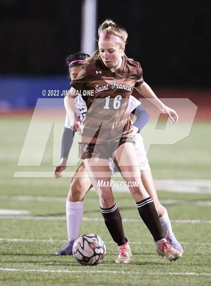 Thumbnail 2 in Leland @ Saint Francis (CIFCCS Open Division Quarterfinals) photogallery.