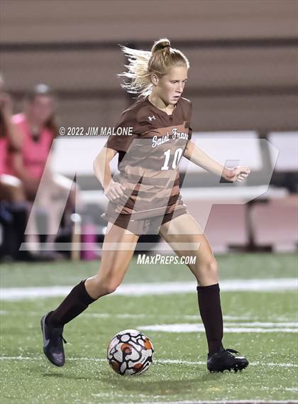 Thumbnail 3 in Leland @ Saint Francis (CIFCCS Open Division Quarterfinals) photogallery.