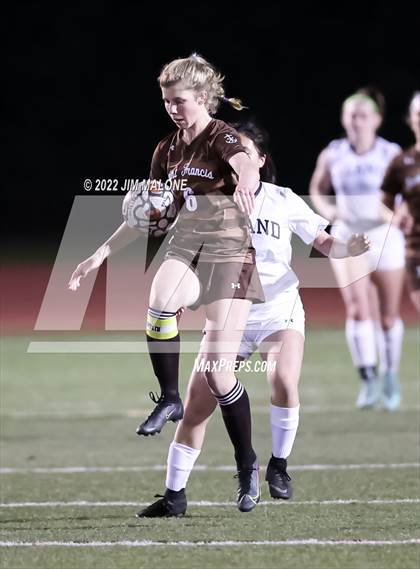 Thumbnail 2 in Leland @ Saint Francis (CIFCCS Open Division Quarterfinals) photogallery.