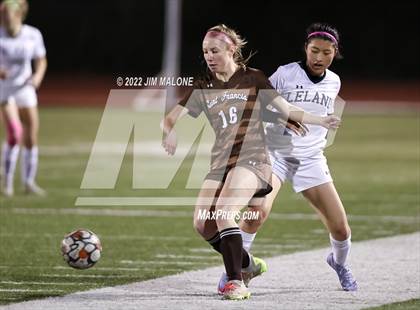 Thumbnail 3 in Leland @ Saint Francis (CIFCCS Open Division Quarterfinals) photogallery.