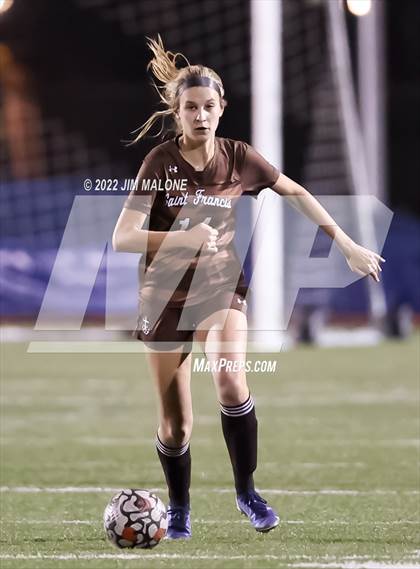 Thumbnail 2 in Leland @ Saint Francis (CIFCCS Open Division Quarterfinals) photogallery.
