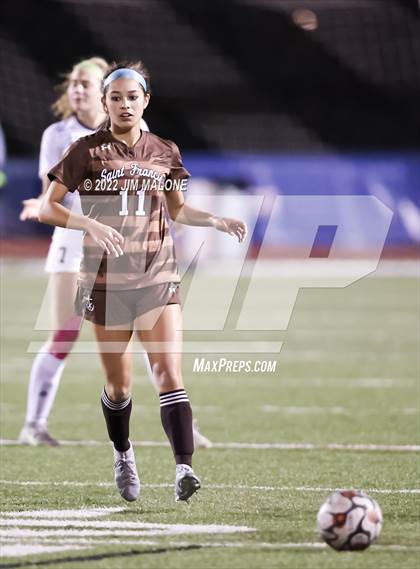 Thumbnail 1 in Leland @ Saint Francis (CIFCCS Open Division Quarterfinals) photogallery.