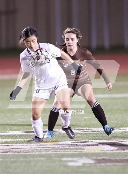 Thumbnail 2 in Leland @ Saint Francis (CIFCCS Open Division Quarterfinals) photogallery.