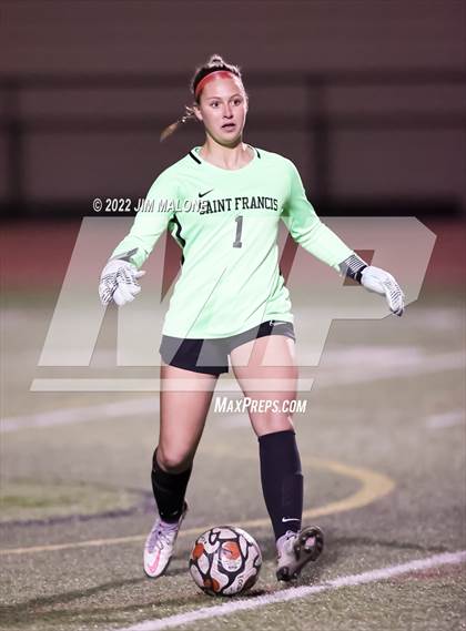 Thumbnail 3 in Leland @ Saint Francis (CIFCCS Open Division Quarterfinals) photogallery.