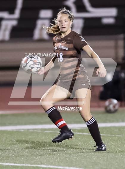 Thumbnail 1 in Leland @ Saint Francis (CIFCCS Open Division Quarterfinals) photogallery.