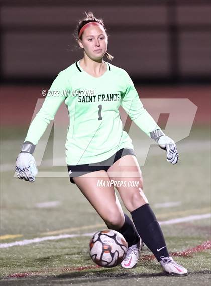 Thumbnail 1 in Leland @ Saint Francis (CIFCCS Open Division Quarterfinals) photogallery.