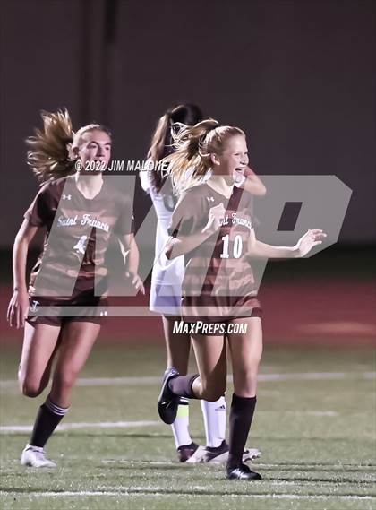 Thumbnail 1 in Leland @ Saint Francis (CIFCCS Open Division Quarterfinals) photogallery.