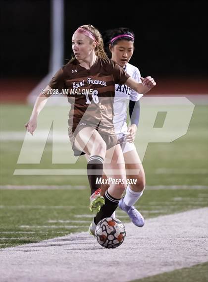 Thumbnail 1 in Leland @ Saint Francis (CIFCCS Open Division Quarterfinals) photogallery.