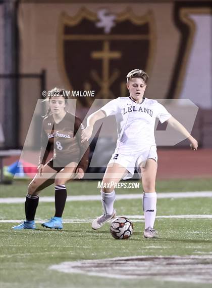 Thumbnail 1 in Leland @ Saint Francis (CIFCCS Open Division Quarterfinals) photogallery.