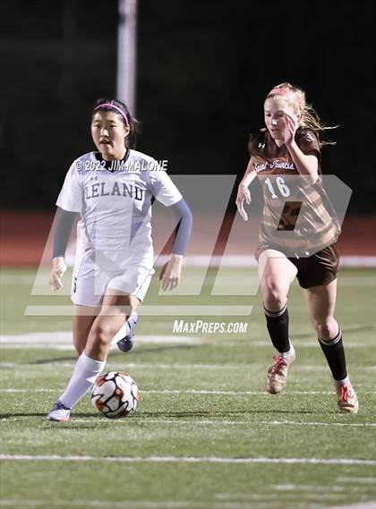 Thumbnail 1 in Leland @ Saint Francis (CIFCCS Open Division Quarterfinals) photogallery.