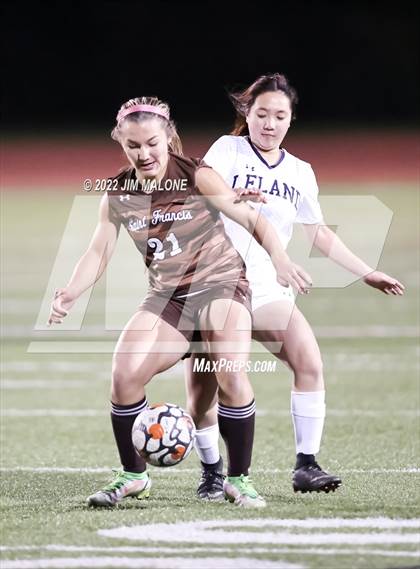 Thumbnail 2 in Leland @ Saint Francis (CIFCCS Open Division Quarterfinals) photogallery.