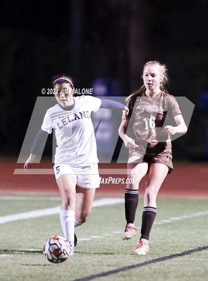 Thumbnail 1 in Leland @ Saint Francis (CIFCCS Open Division Quarterfinals) photogallery.