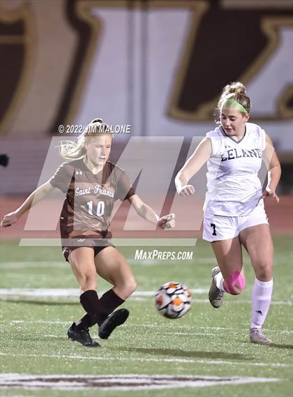 Thumbnail 3 in Leland @ Saint Francis (CIFCCS Open Division Quarterfinals) photogallery.