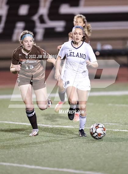 Thumbnail 3 in Leland @ Saint Francis (CIFCCS Open Division Quarterfinals) photogallery.