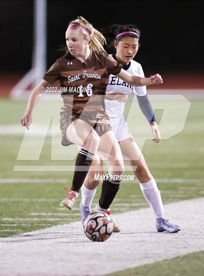 Thumbnail 2 in Leland @ Saint Francis (CIFCCS Open Division Quarterfinals) photogallery.