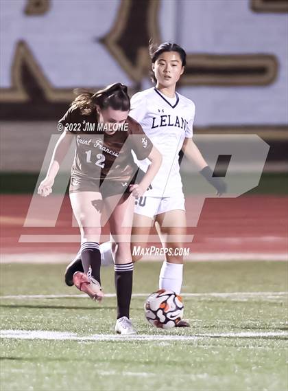 Thumbnail 1 in Leland @ Saint Francis (CIFCCS Open Division Quarterfinals) photogallery.