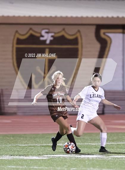 Thumbnail 1 in Leland @ Saint Francis (CIFCCS Open Division Quarterfinals) photogallery.