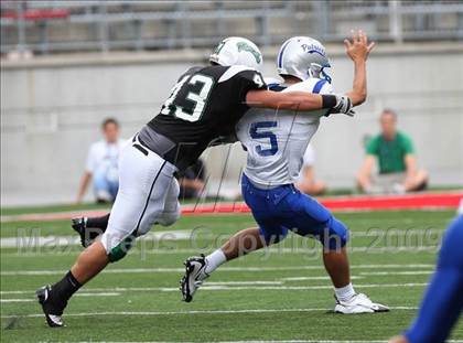 Thumbnail 1 in Olentangy Liberty vs. Coffman (Kirk Herbstreit Varsity Football Series) photogallery.