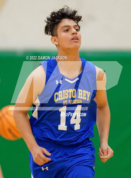 Thumbnail 2 in Virgin Valley vs Cristo Rey (2A 3A Challenge) photogallery.