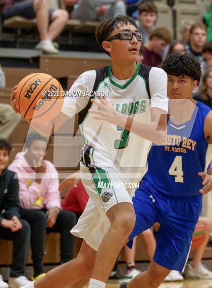 Thumbnail 1 in Virgin Valley vs Cristo Rey (2A 3A Challenge) photogallery.
