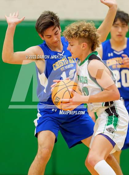 Thumbnail 1 in Virgin Valley vs Cristo Rey (2A 3A Challenge) photogallery.