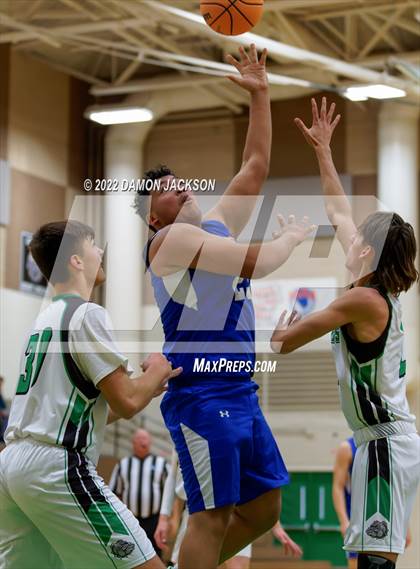 Thumbnail 1 in Virgin Valley vs Cristo Rey (2A 3A Challenge) photogallery.