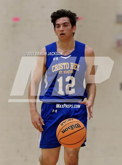 Thumbnail 1 in Virgin Valley vs Cristo Rey (2A 3A Challenge) photogallery.