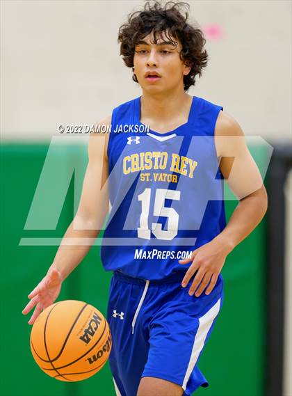 Thumbnail 1 in Virgin Valley vs Cristo Rey (2A 3A Challenge) photogallery.