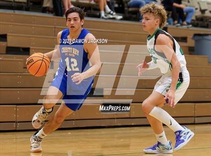 Thumbnail 1 in Virgin Valley vs Cristo Rey (2A 3A Challenge) photogallery.