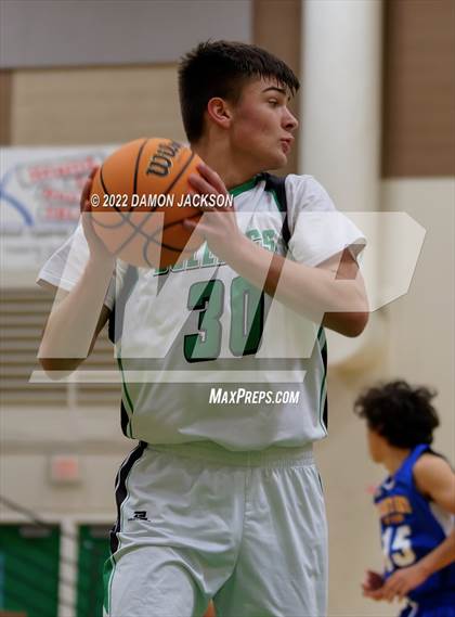 Thumbnail 2 in Virgin Valley vs Cristo Rey (2A 3A Challenge) photogallery.