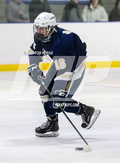 Thumbnail 2 in Pope John XXIII vs Bridgewater-Raritan (Protec Ponds Ice Center) photogallery.