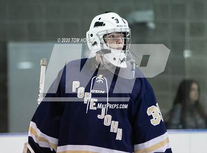 Thumbnail 2 in Pope John XXIII vs Bridgewater-Raritan (Protec Ponds Ice Center) photogallery.