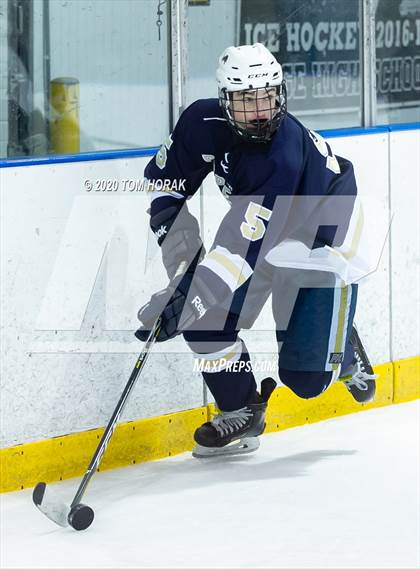 Thumbnail 3 in Pope John XXIII vs Bridgewater-Raritan (Protec Ponds Ice Center) photogallery.