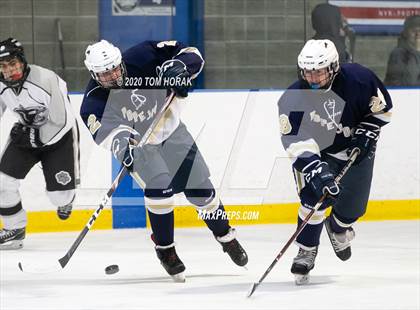 Thumbnail 2 in Pope John XXIII vs Bridgewater-Raritan (Protec Ponds Ice Center) photogallery.