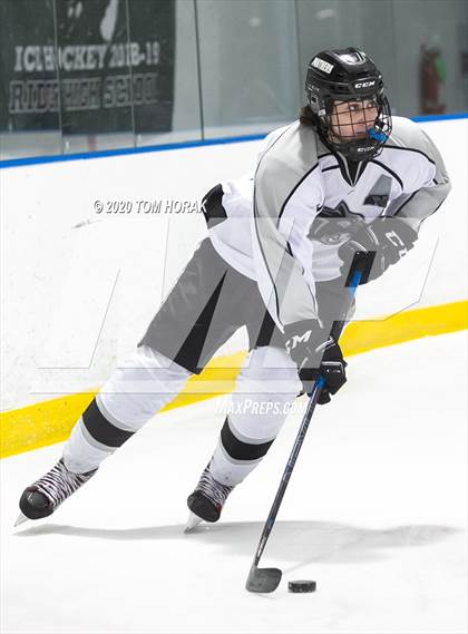 Thumbnail 2 in Pope John XXIII vs Bridgewater-Raritan (Protec Ponds Ice Center) photogallery.