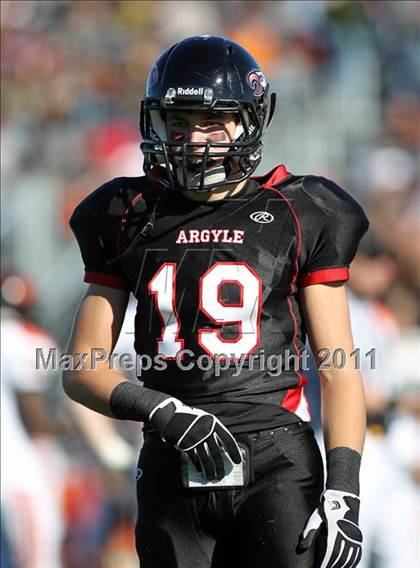 Thumbnail 1 in Argyle vs. Gilmer (3A Division 2 Region 2 Regional Playoffs) photogallery.