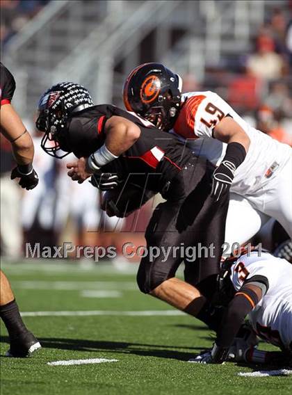 Thumbnail 3 in Argyle vs. Gilmer (3A Division 2 Region 2 Regional Playoffs) photogallery.