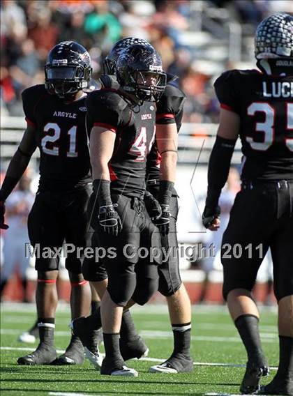 Thumbnail 1 in Argyle vs. Gilmer (3A Division 2 Region 2 Regional Playoffs) photogallery.