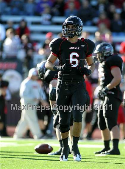 Thumbnail 2 in Argyle vs. Gilmer (3A Division 2 Region 2 Regional Playoffs) photogallery.