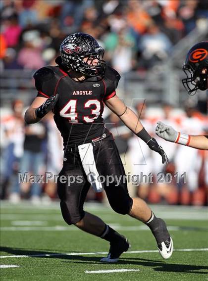 Thumbnail 2 in Argyle vs. Gilmer (3A Division 2 Region 2 Regional Playoffs) photogallery.