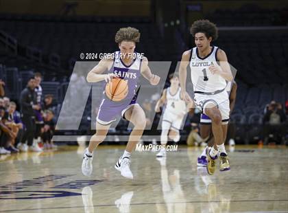 Thumbnail 2 in St. Augustine vs Loyola (2024 Coastal Catholic Classic) photogallery.
