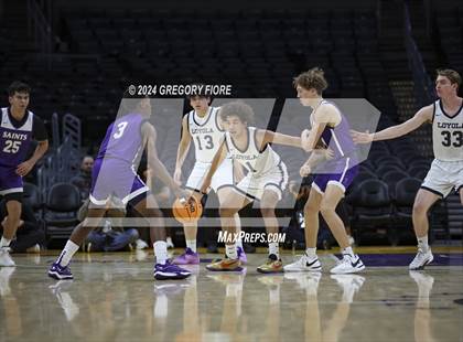 Thumbnail 3 in St. Augustine vs Loyola (2024 Coastal Catholic Classic) photogallery.